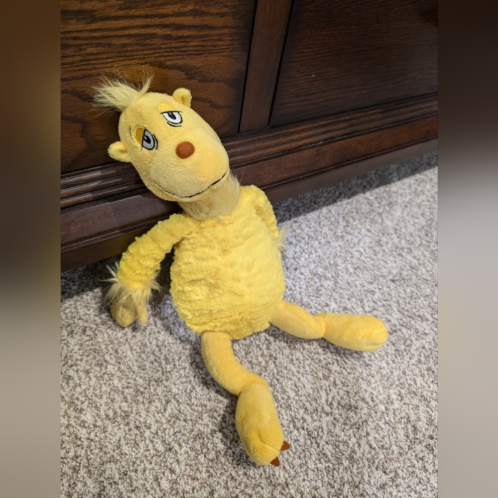 Dr. Seuss Snoozapalooza stuffed animal Kohls Cares 17"